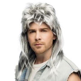 Rock Peruukki Harmaa