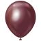 Premium Lateksiilmapallot Chrome Burgundy