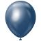 Premium Lateksiilmapallot Chrome Navy