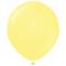Premium Isot Lateksiilmapallot Macaron Yellow