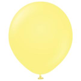 Premium Isot Lateksiilmapallot Macaron Yellow
