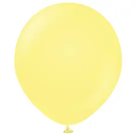 Premium Isot Lateksiilmapallot Macaron Yellow
