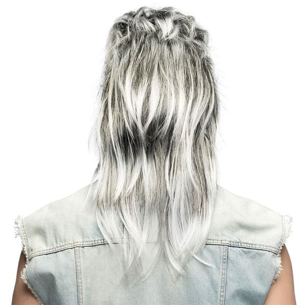 Rock Peruukki Harmaa