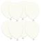 Premium Pienet Lateksiilmapallot Retro White