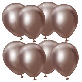 Premium Pienet Lateksiilmapallot Chrome Chocolate