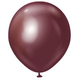Premium Isot Lateksiilmapallot Chrome Burgundy