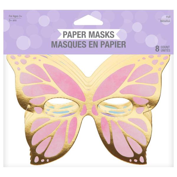 Shimmering Butterfly Pahvinaamarit