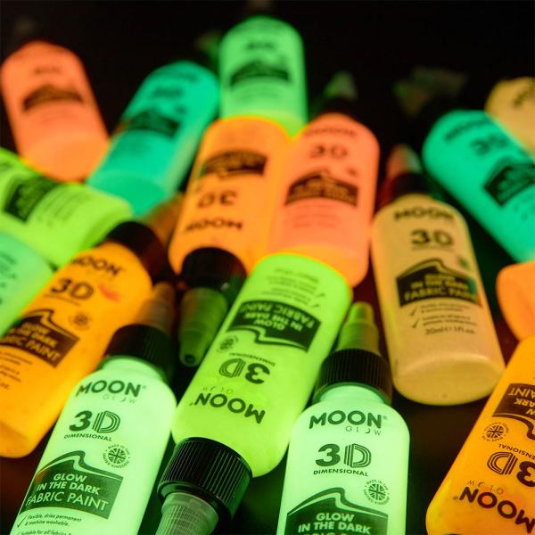 Moon Glow Itsevalaiseva Tekstiiliväri 30 ml