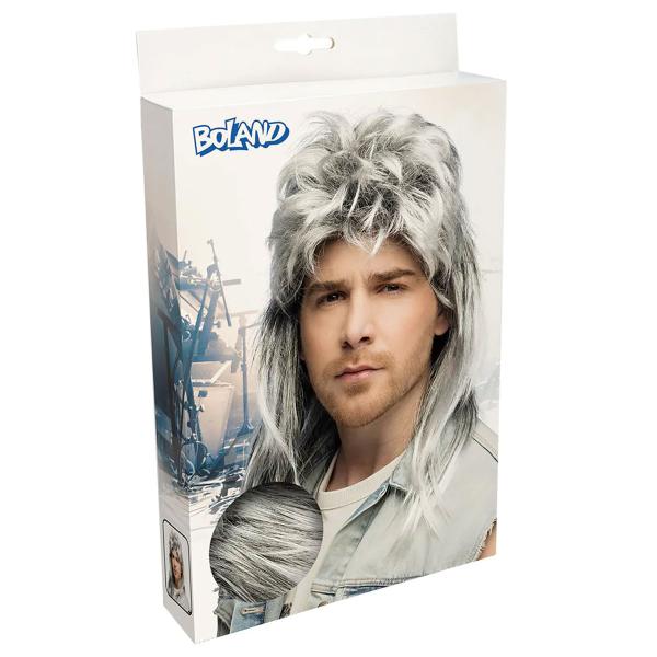 Rock Peruukki Harmaa