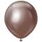 Premium Isot Lateksiilmapallot Chrome Chocolate