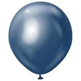 Premium Isot Lateksiilmapallot Chrome Navy