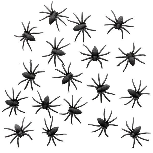 Mustat Hämähäkit 18 kpl