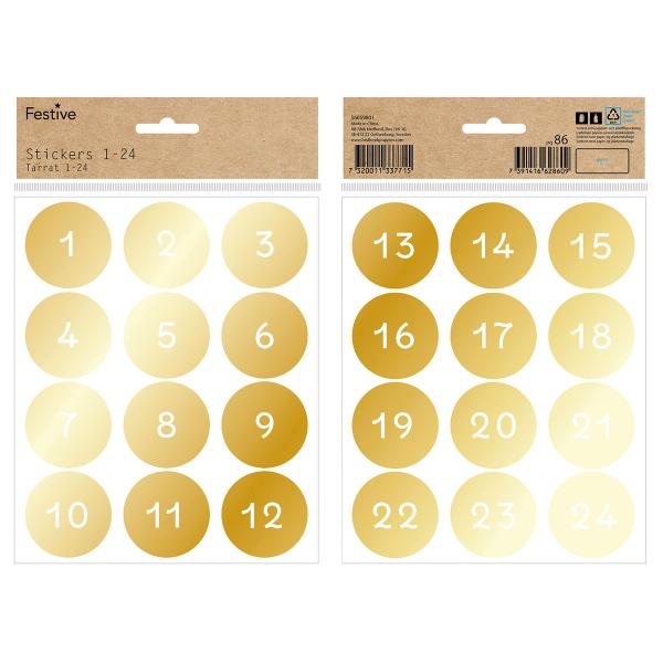 Tarrat Numeroilla 1-24