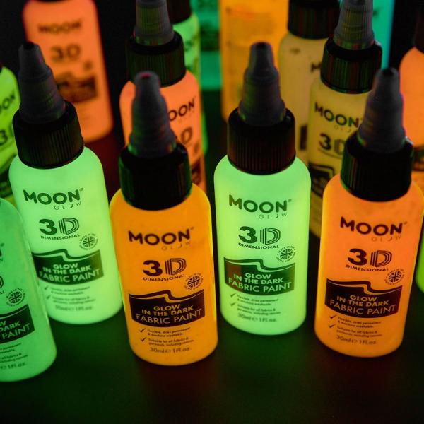 Moon Glow Itsevalaiseva Tekstiiliväri 30 ml