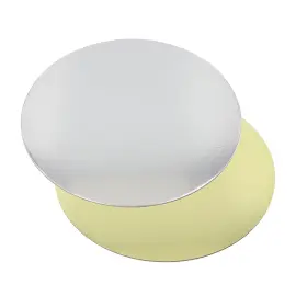 Pyöreät Kakkualustat Kulta/Hopea 20 cm 25-kpl