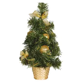 Joulukuusi Ruukussa Kulta 40 cm