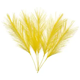 H&ouml;yhenet Synteettiset Keltaiset 5 kpl