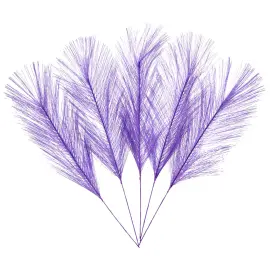 H&ouml;yhenet Synteettiset Tummat Violetit 5 kpl