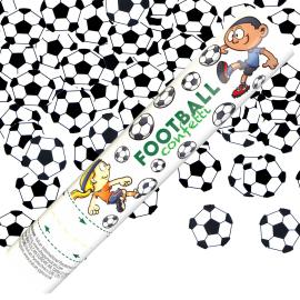 Konfettitykki Jalkapallot 25 cm
