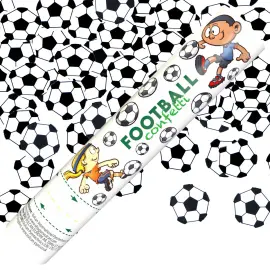 Konfettitykki Jalkapallot 25 cm