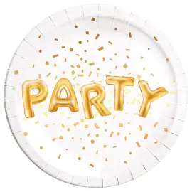 Gold Party Pahvilautaset