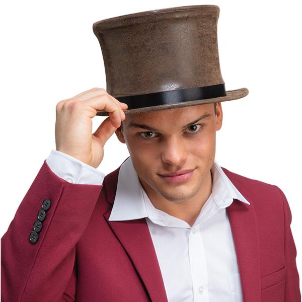 Silinterihattu Ruskeasta Tekomokasta