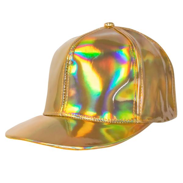 Holografinen Lippalakki Kulta