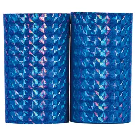 Holografinen Serpentiini Sininen