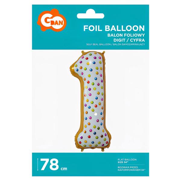Numeroilmapallo Cookie 1
