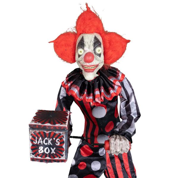 Animoitu Klovni Jack Rekvisiitta 175 cm