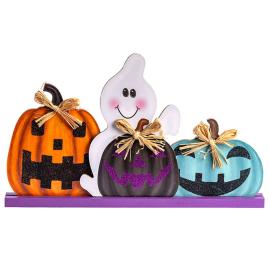Halloweenkoriste Kurpitsat ja Haamu