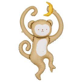 Folioilmapallo Apina Banaanin kanssa 51 x 88 cm