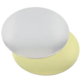 Py&ouml;re&auml;t Kakkualustat Kulta/Hopea 30 cm 25-kpl