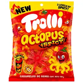 Trolli Octopus Spicy Karkkipussi 100 g