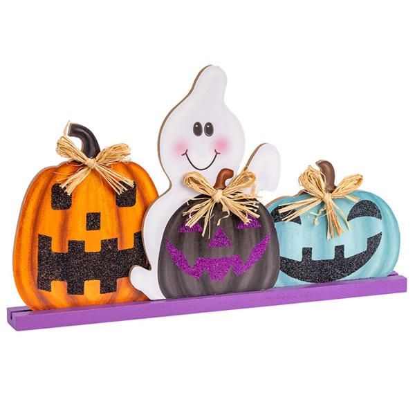 Halloweenkoriste Kurpitsat ja Haamu