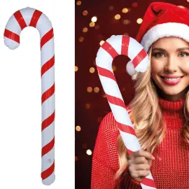 Puhallettava Polkagris 90 cm