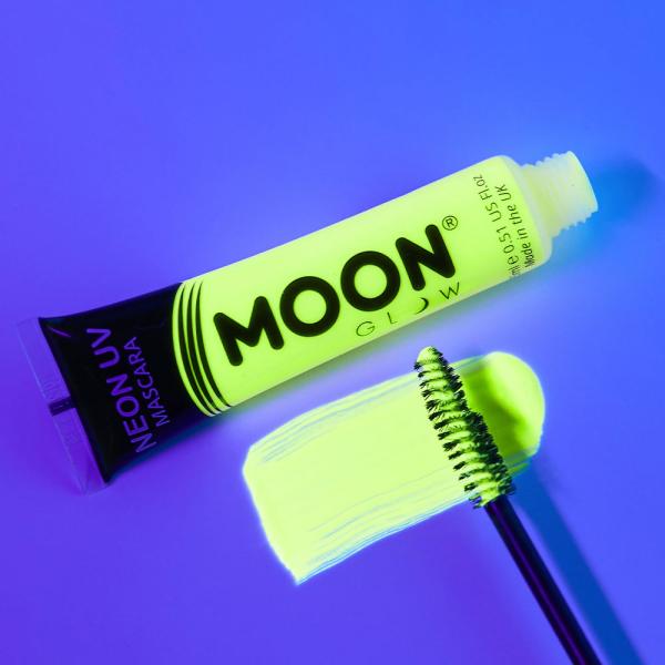 Moon Glow Neon UV Ripsiväri Intensiivinen Keltainen