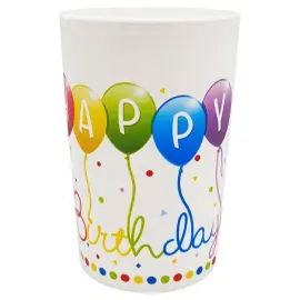 Happy Birthday Streamers Mukit Uudelleenk&auml;ytett&auml;v&auml;t