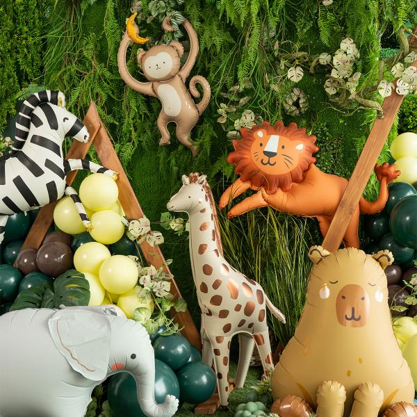 Folioilmapallo Apina Banaanin kanssa 51 x 88 cm