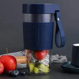 Kannettava Juice Mixer Muki Sininen