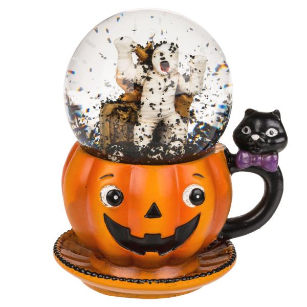 Lumisadepallo Halloween