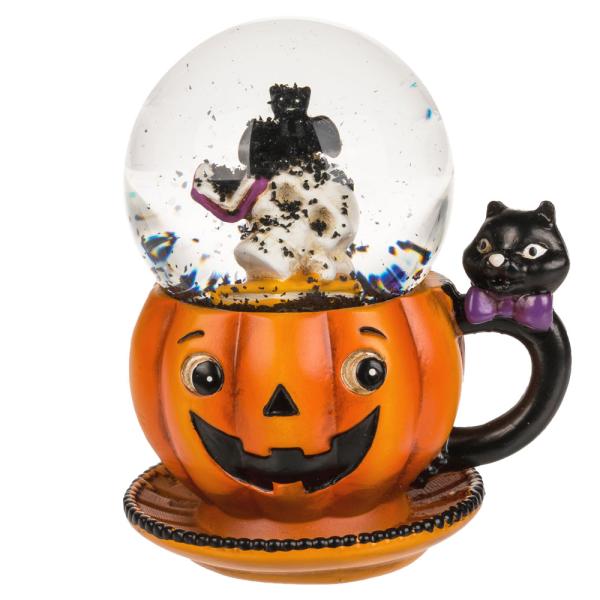 Lumisadepallo Halloween