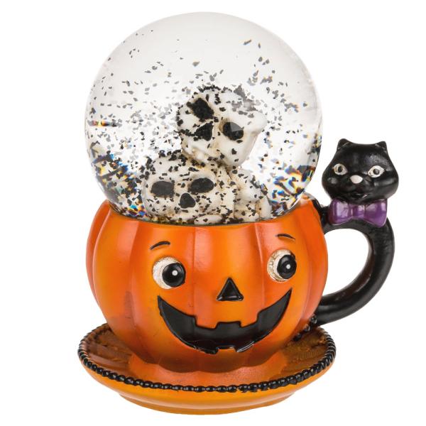 Lumisadepallo Halloween