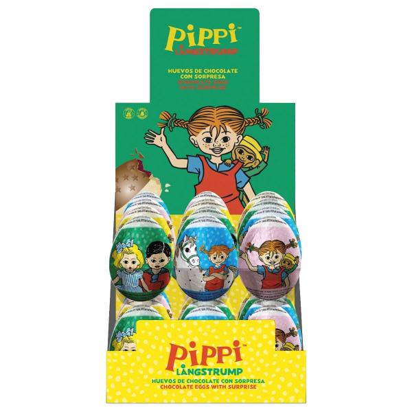 Peppi Pitkätossu Suklaamuna Yllätyksellä 20 g