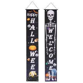 Riippuvat Banderollit Luuranko Halloween