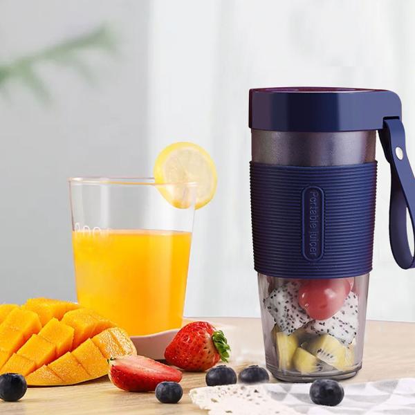 Kannettava Juice Mixer Muki Sininen