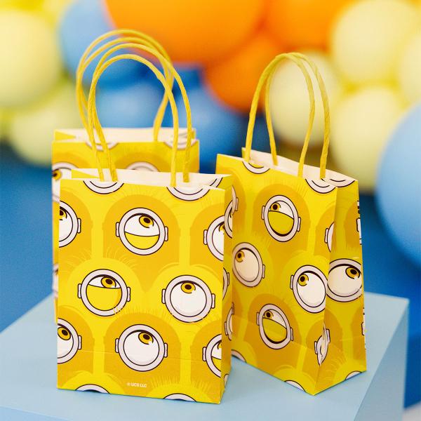 Minions Lahjapussit 12 x 6 x 16 cm 6 kpl