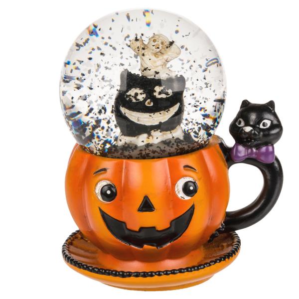 Lumisadepallo Halloween