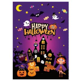 Karkkipussit Halloween Kummitustalo