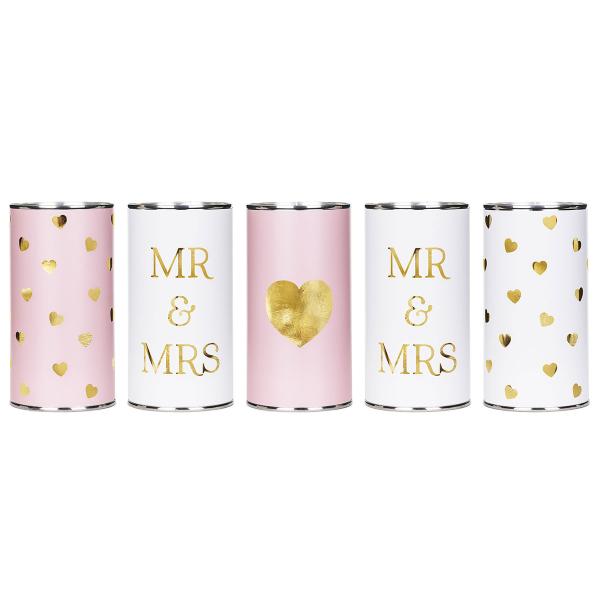 Hääpurkit Mr & Mrs